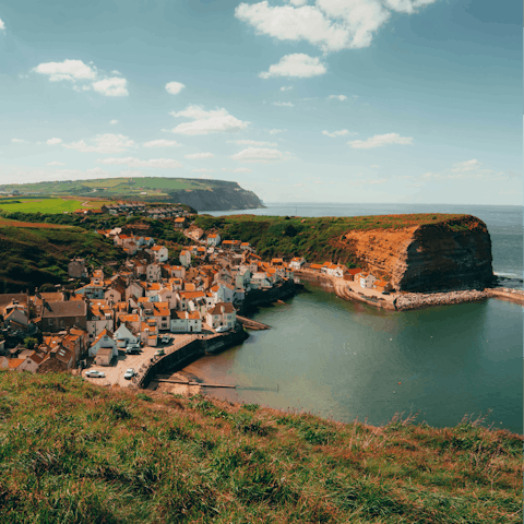 Take picturesque walks along the coastline