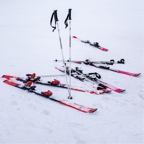Ski in the famous Swiss Alps – you're minutes' walk from the lifts