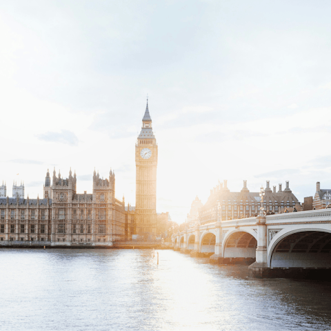 Soak up the magic of London while sightseeing