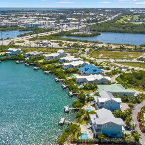 Stay in Lunara Bay, a picture-perfect waterfront neighbourhood