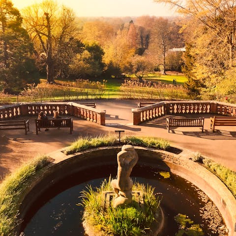 Discover the stunning parks and gardens of the capital city