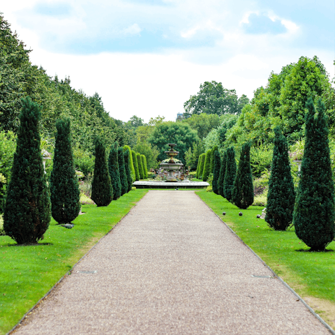 Take an afternoon walk through Regent's Park, not far on foot