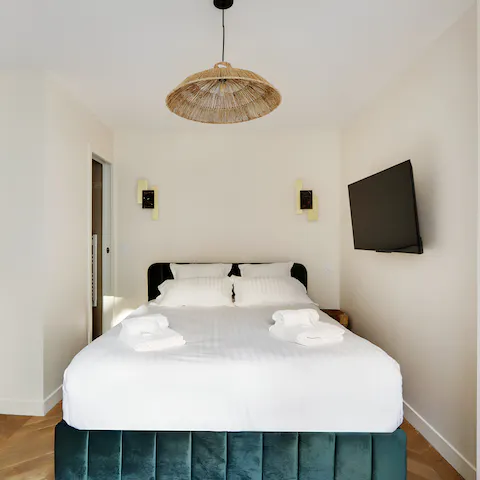 Look forward to falling back into the comfortable bed