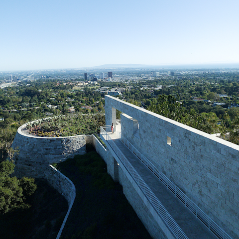 Visit The Getty for stunning views and art – it's a few minutes away