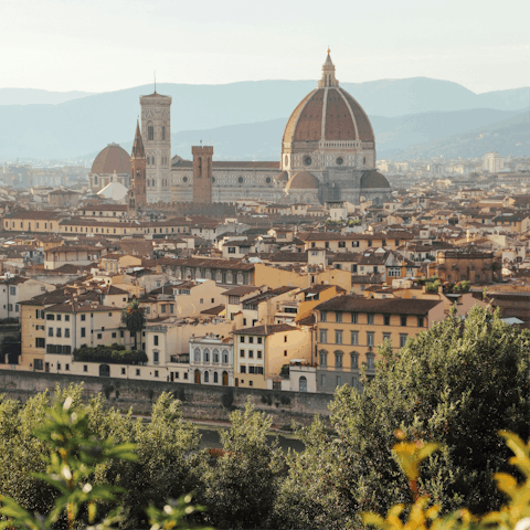 Climb to the top of Piazzale Michelangelo for panoramic views