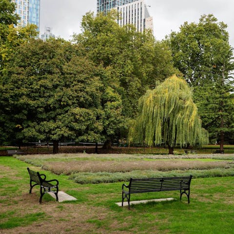 Make morning jogs around Vauxhall Park part of your new routine, it's just moments from your door