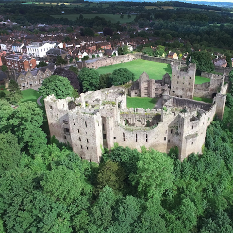 Stay near Ludlow, with its castle and bustling market