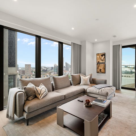 Look forward to relaxing in your bright and modern living space