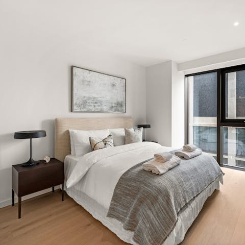 Fall back into the comfortable beds and get some rest