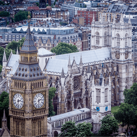 Spend a day seeing the sights of central London – you can drive or take the bus