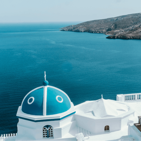 Treat yourself to a dreamy island escape on the shores of Astypalea