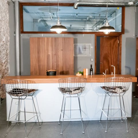 Enjoy the quirky industrial design