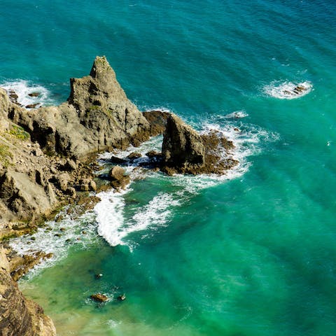 Explore Luz in the heart of the Algarve – the beach is ten-minute walk away