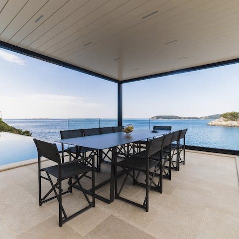 Dine (almost) alfresco