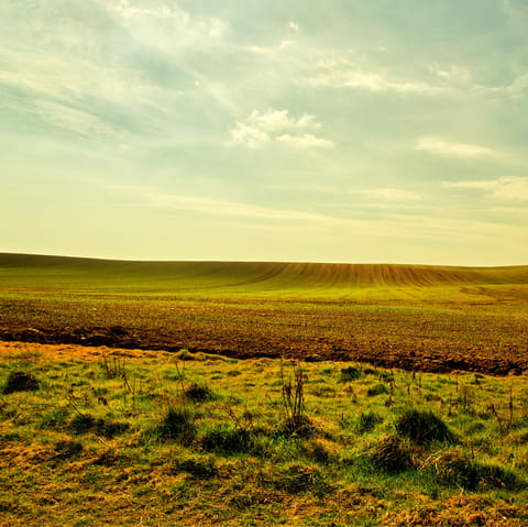 Stay in East Yorkshire, home to rolling countryside and historic towns