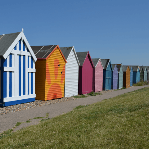 Visit nearby Herne Bay or stroll to the pebble beach 300 metres away