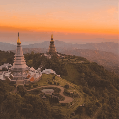 Immerse yourself in the mystical beauty of Chiang Mai and the surrounding mountains