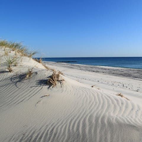 Drive to the sandy shores of Folly Beach in just 25 minutes