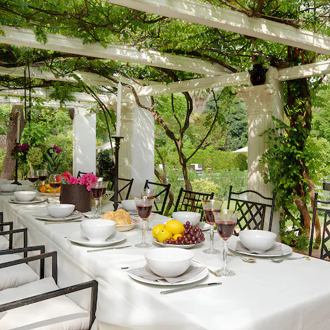 Savour meals prepared by a private chef – available on request