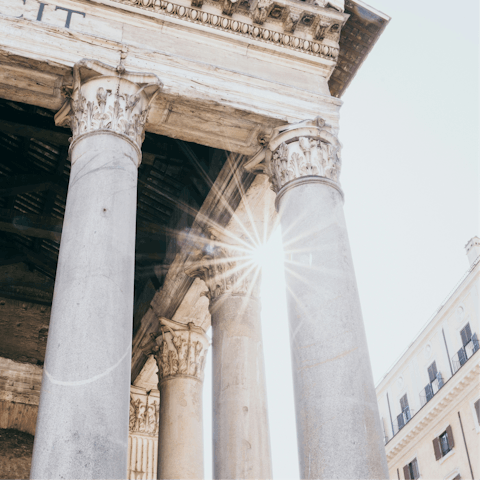Experience the light of the eternal city from Campo Marzio