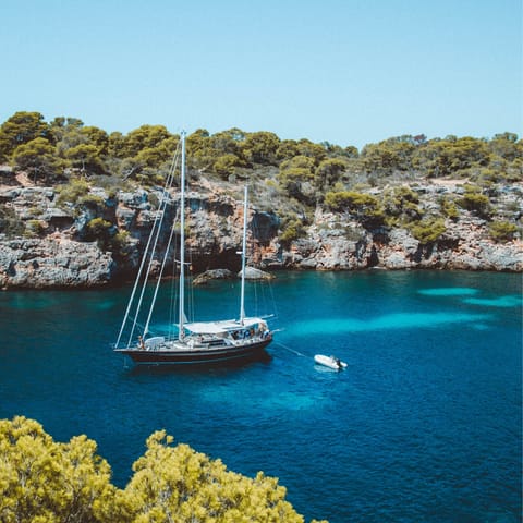 Head to the coast for days at the beach – Alcudia is a thirty-minute drive away