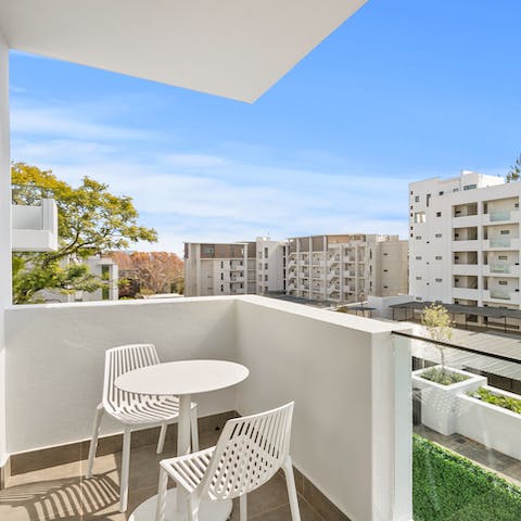 Drink up the South African rays with your morning coffee here