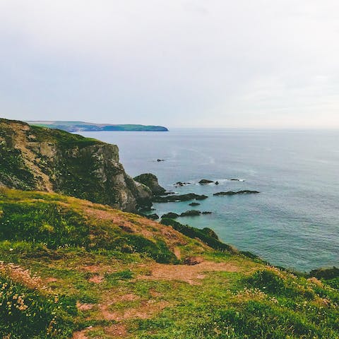 Explore the stunning South Devon coast – there are plenty of seaside walks that start just minutes from your front door