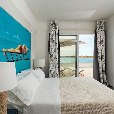 Wake to the sound of the sea