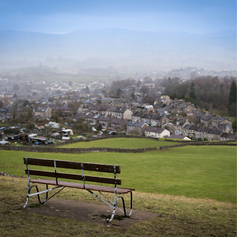 Visit Kendal for the day, which is twenty-five minutes away