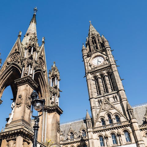Explore Manchester’s landmarks and rich history