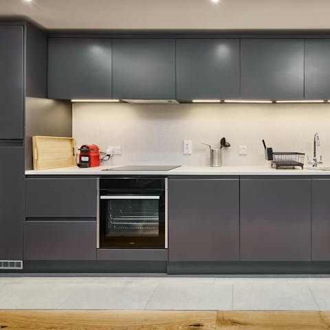 Make meals with ease in the modern kitchen