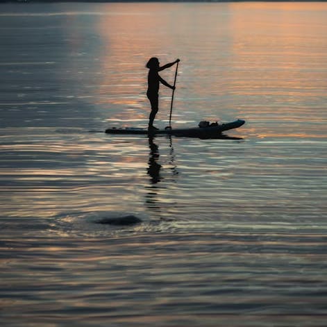 Try paddleboarding or sea kayaking along the coast