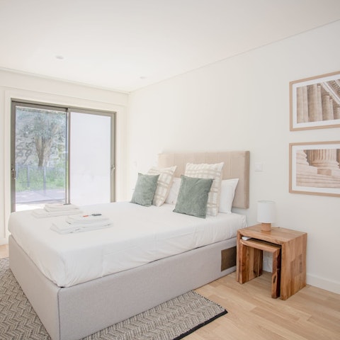 Slide back the balcony doors and let the fresh air in