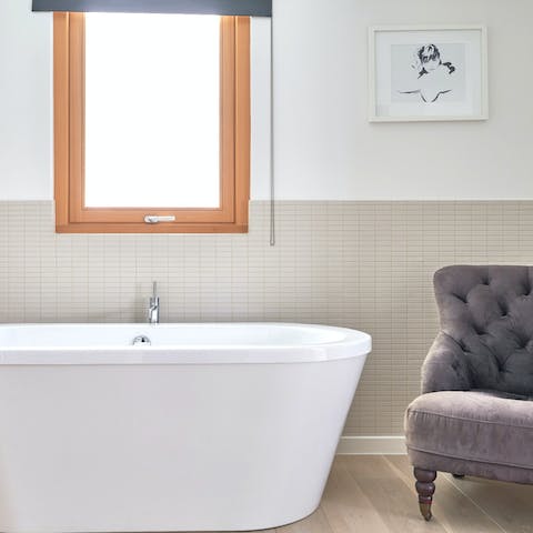 Sneak away for a luxurious soak here