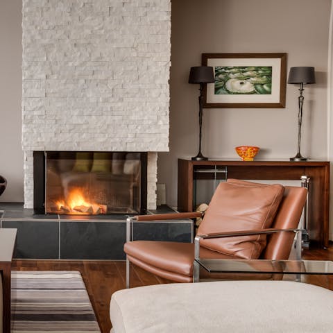 Hunker down beside the fire with a good book