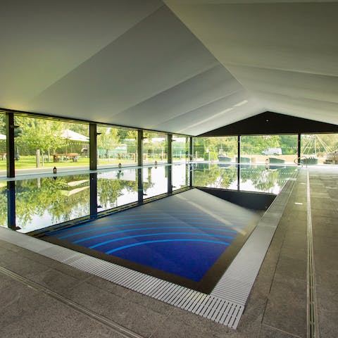 Make laps in the shared pool part of your new morning routine