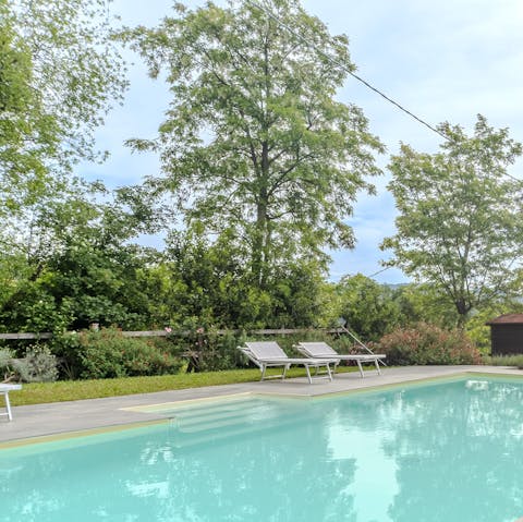 Lounge by the pool – a scenic spot for lazy afternoons