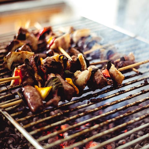 Gather with family and friends for a barbecue