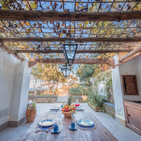 Fire up the barbecue and dine alfresco