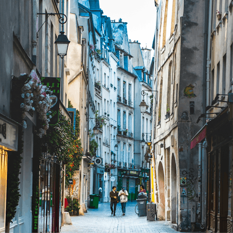 Stay in vibrant Le Marais in the heart of the city