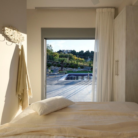 Roll out of bed and straight onto the patio, ready for a day spent in the glorious sunshine