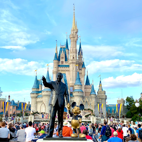 Lose yourself in the magic of Walt Disney World, just twenty minutes away