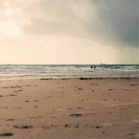 Spend a sunny day on Carcavelos beach