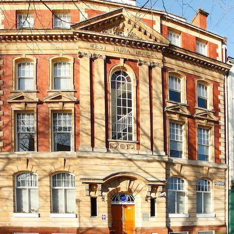 Prepare to make an entrance at this grand historic building