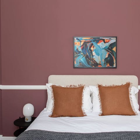 Bank a peaceful night's sleep in style