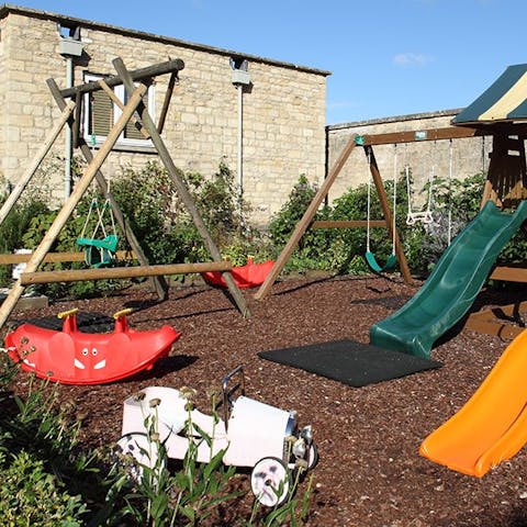 Leave the kids to their own private paradise