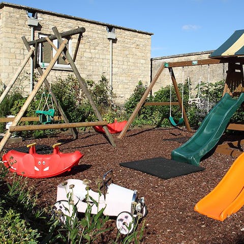 Leave the kids to their own private paradise
