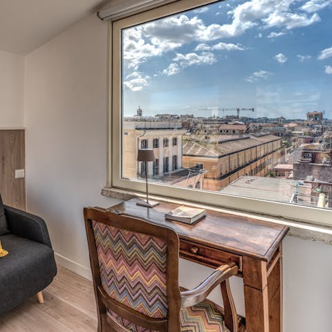 Find the perfect spot to catch up on work in the home office