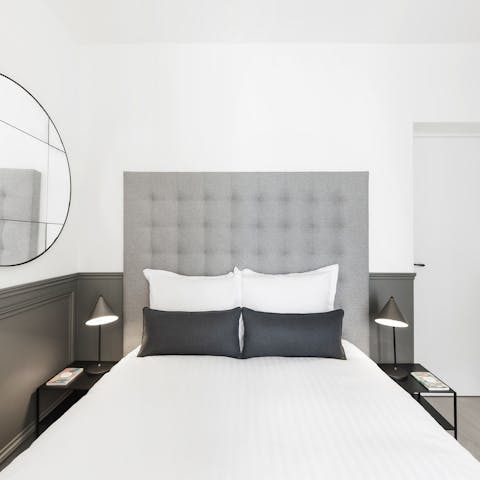 Wake up in the comfortable bedrooms feeling rested and ready for another day of Paris sightseeing