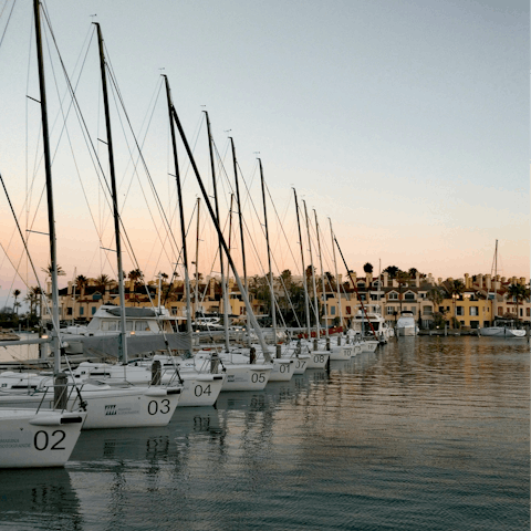 Wander the Sotogrande marina, a short drive away